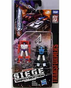HASBRO TRANSFORMERS SIEGE MICROMASTER RED HEAT & STAKEOUT
